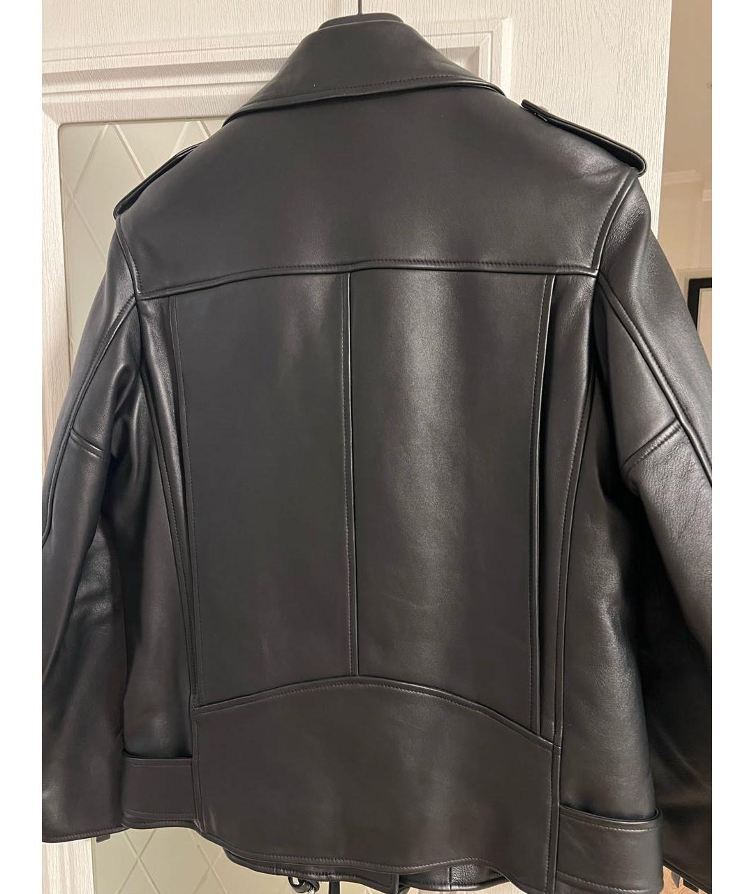 ACNE STUDIOS Черная кожаная куртка, фото 3