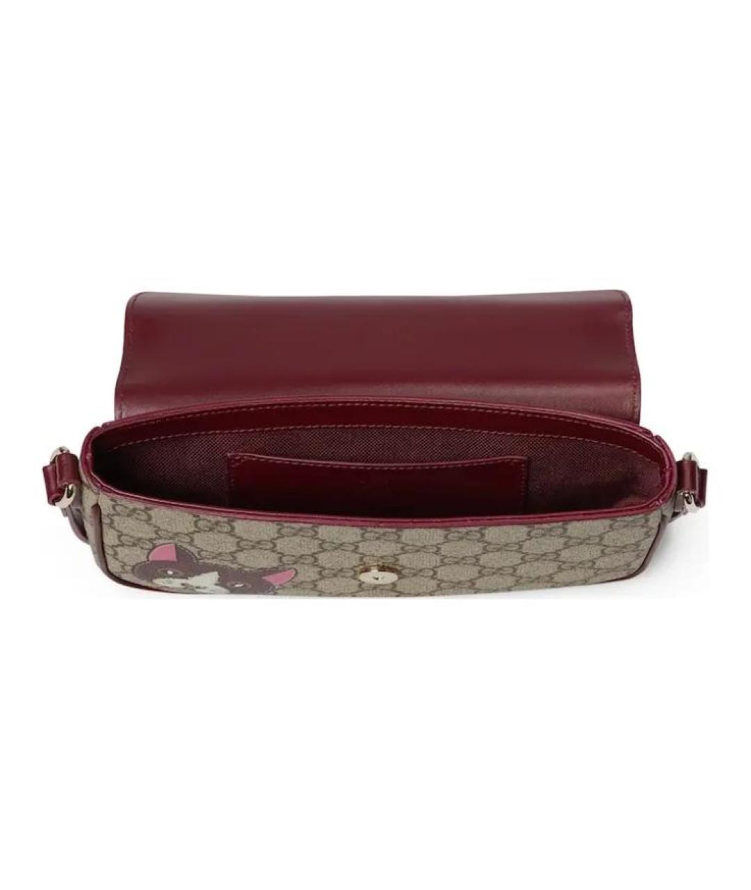 GUCCI Коричневая сумка через плечо, фото 5