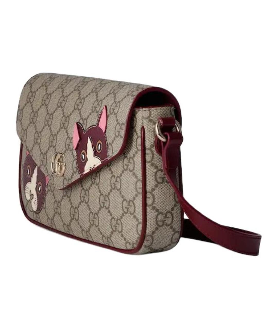 GUCCI Коричневая сумка через плечо, фото 2