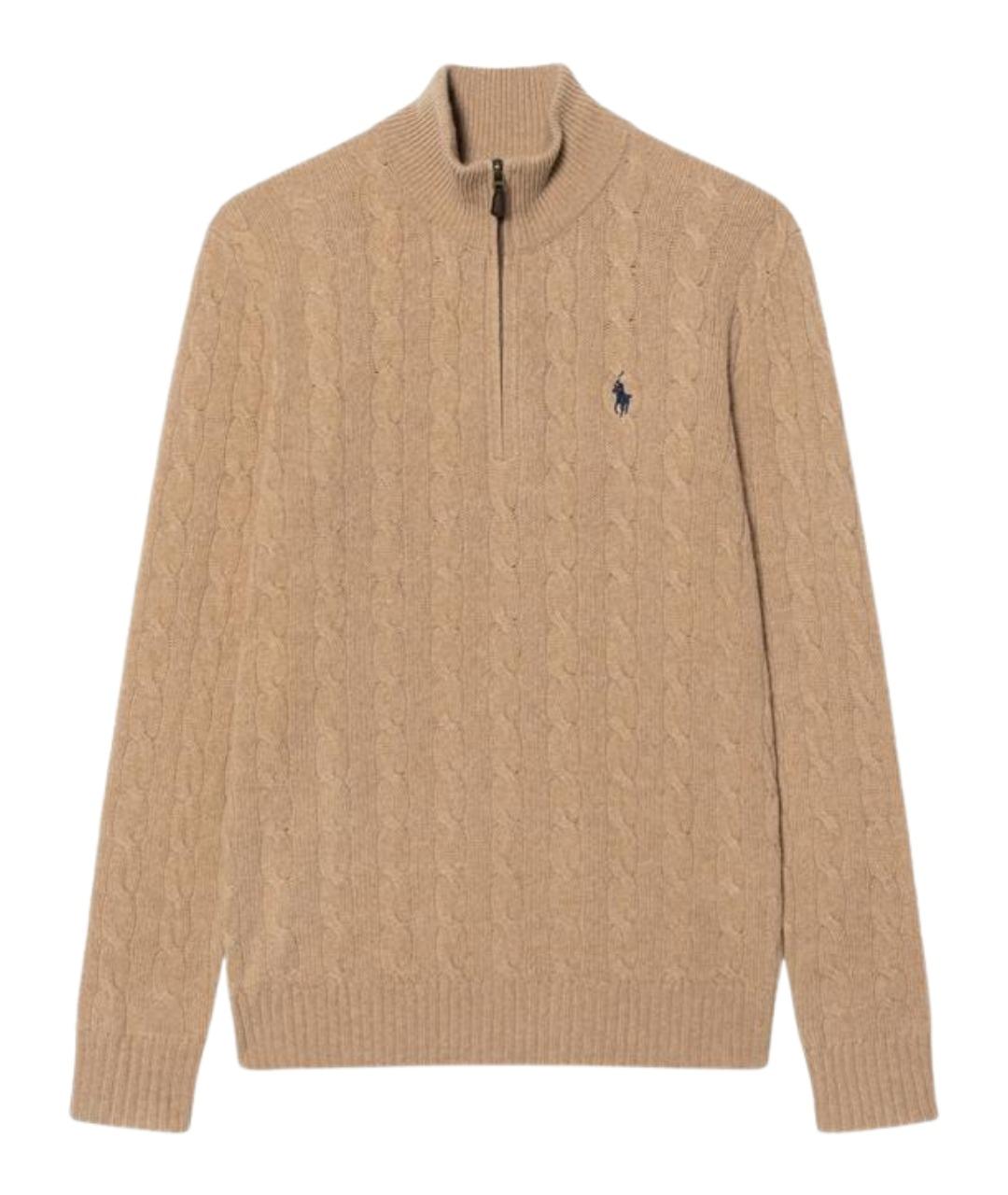 POLO RALPH LAUREN Бежевый джемпер / свитер, фото 1