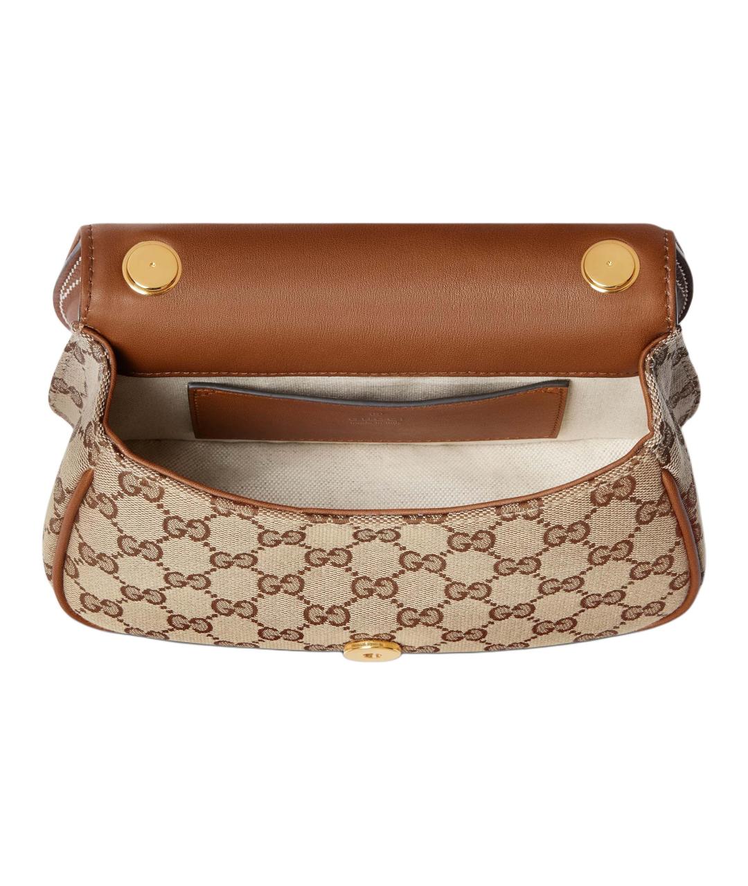 GUCCI Коричневая сумка через плечо, фото 5