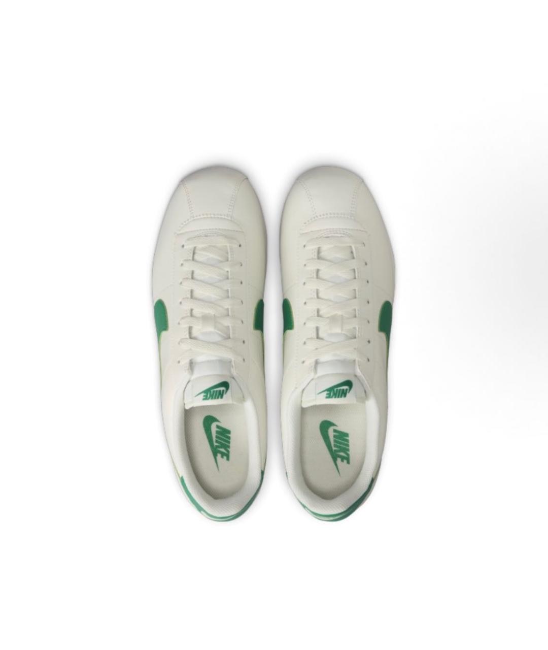 NIKE Белые кожаные низкие кроссовки / кеды, фото 3