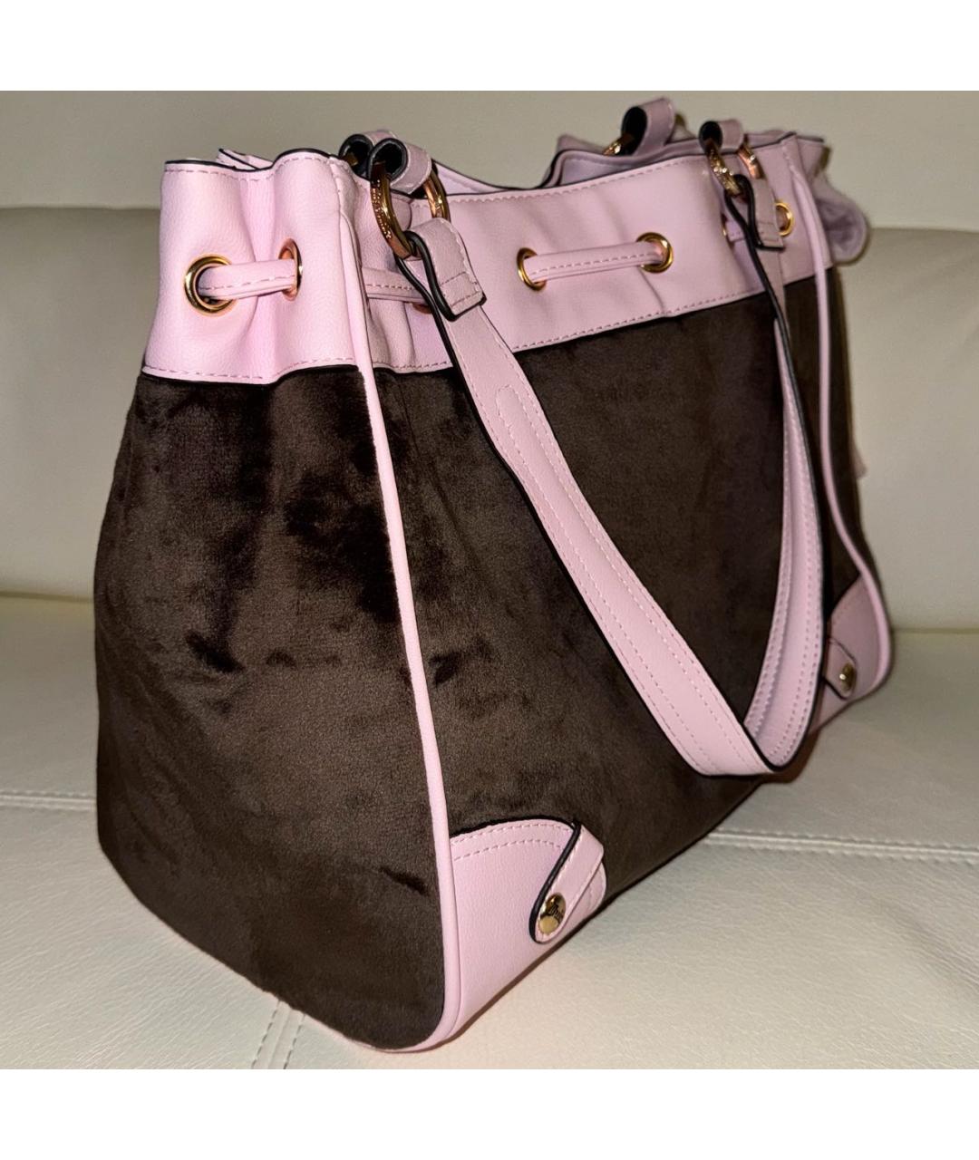 JUICY COUTURE Коричневая сумка тоут, фото 2