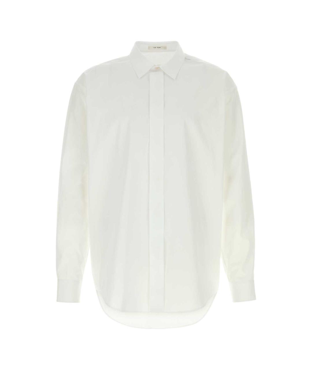 THE ROW Белая хлопковая кэжуал рубашка, фото 1