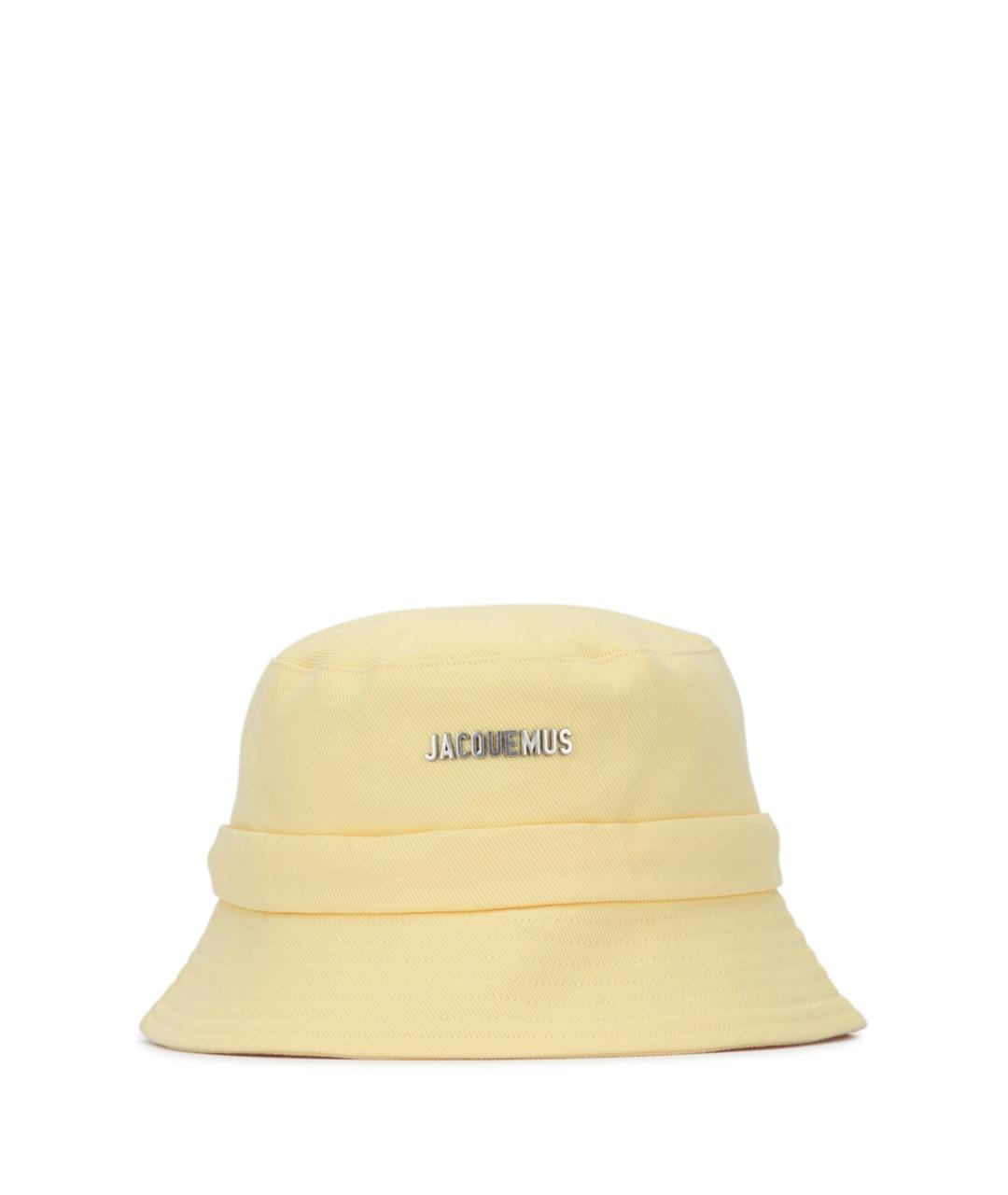 JACQUEMUS Желтая панама, фото 1