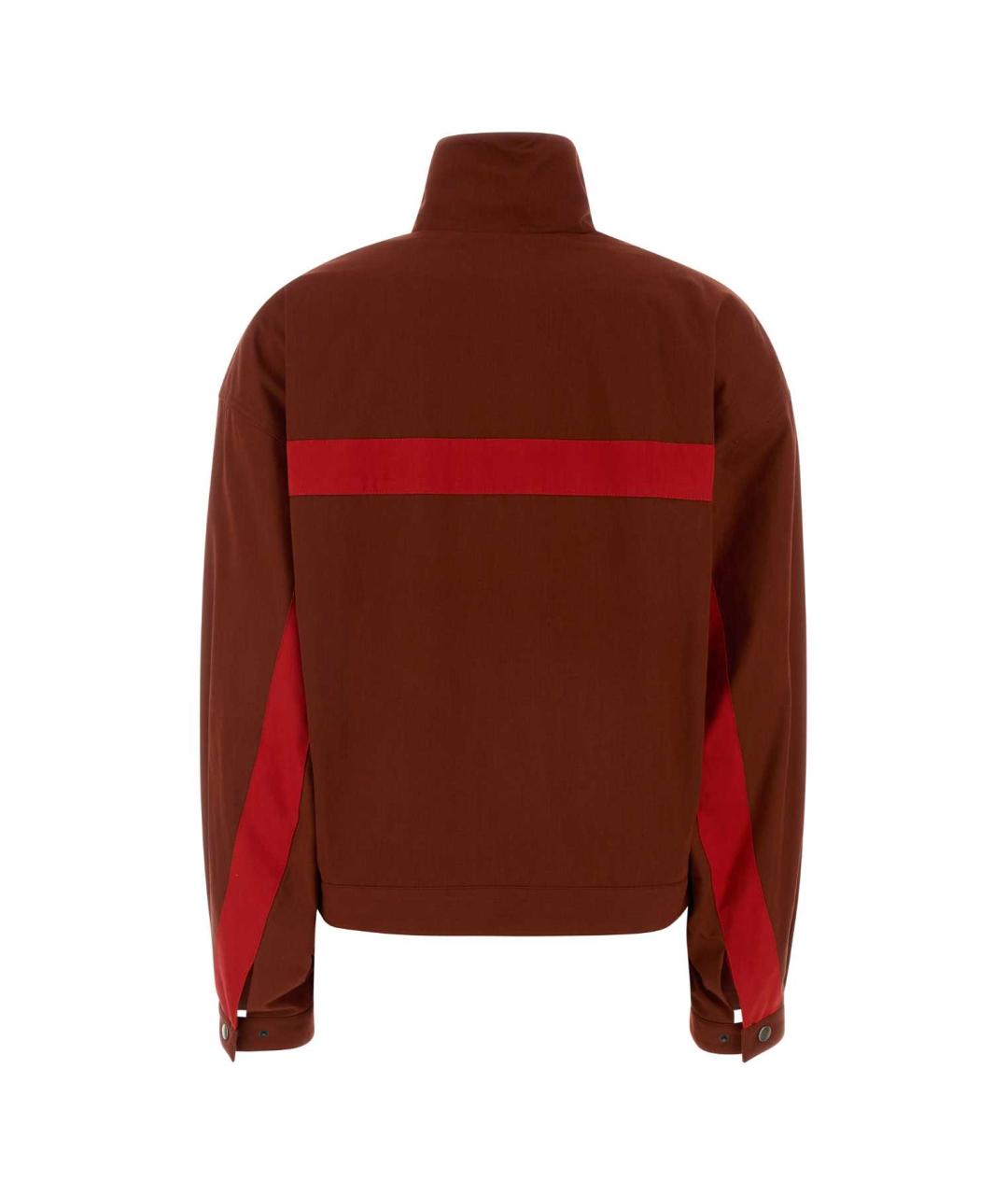 SAINT LAURENT Коричневая хлопковая куртка, фото 2