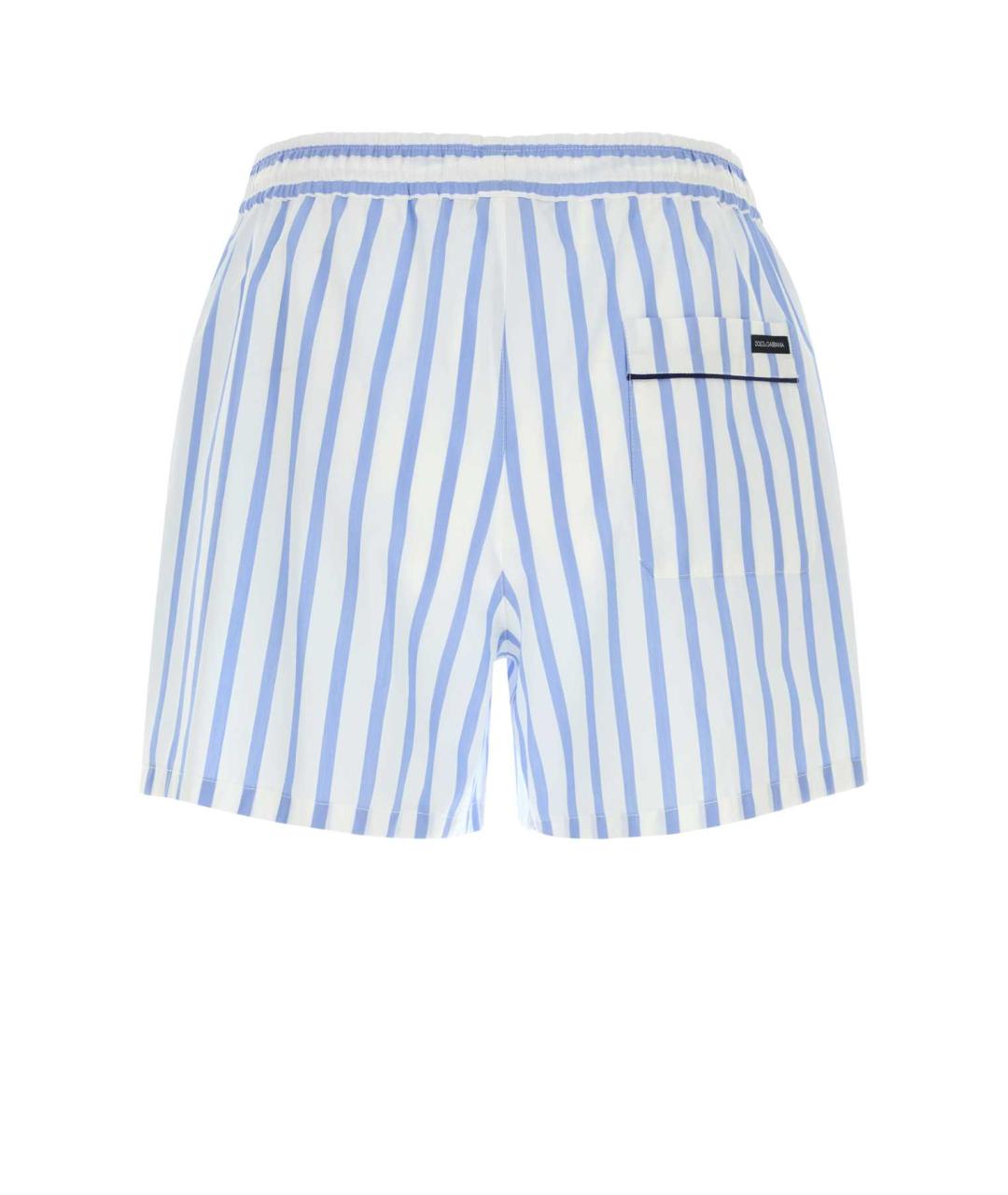 DOLCE&GABBANA Мульти хлопко-эластановые шорты, фото 2