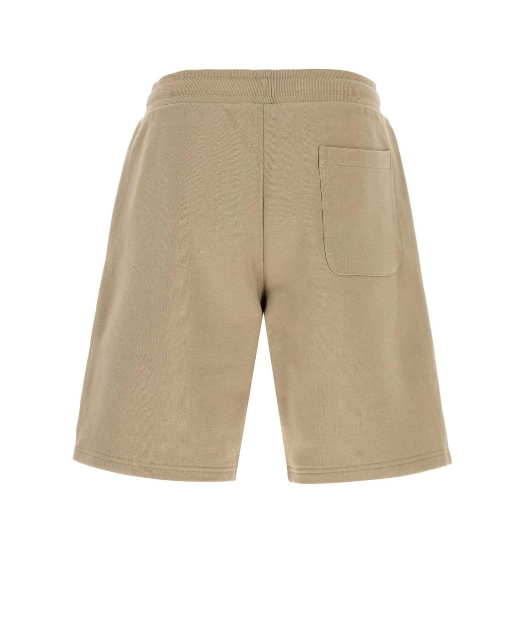 Ami Paris Бежевые хлопковые шорты, фото 2