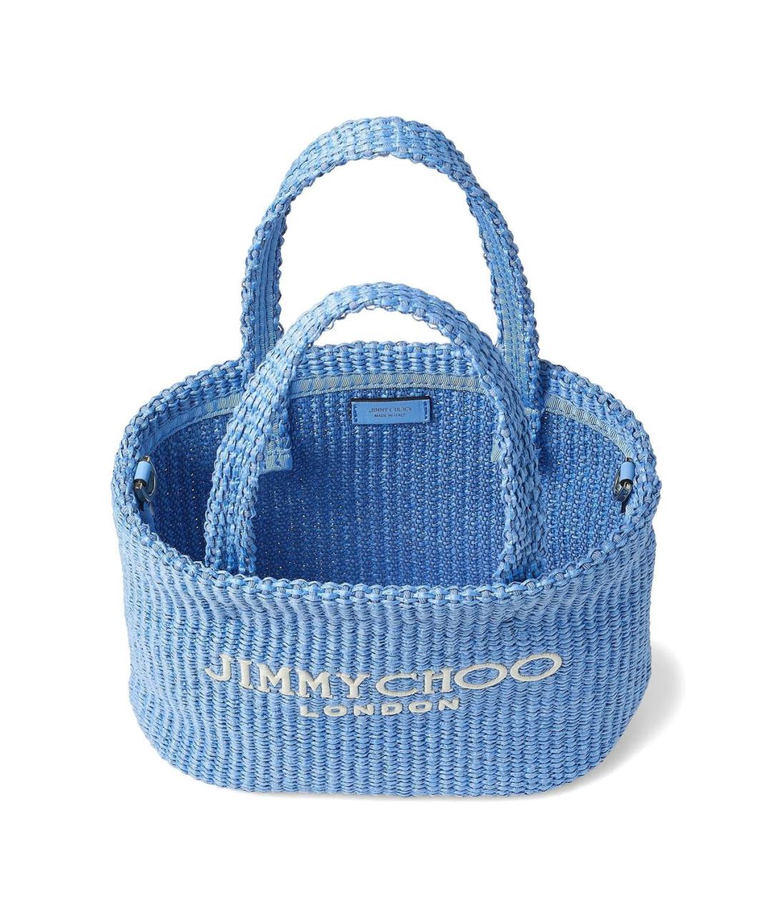 JIMMY CHOO Синяя сумка тоут, фото 2