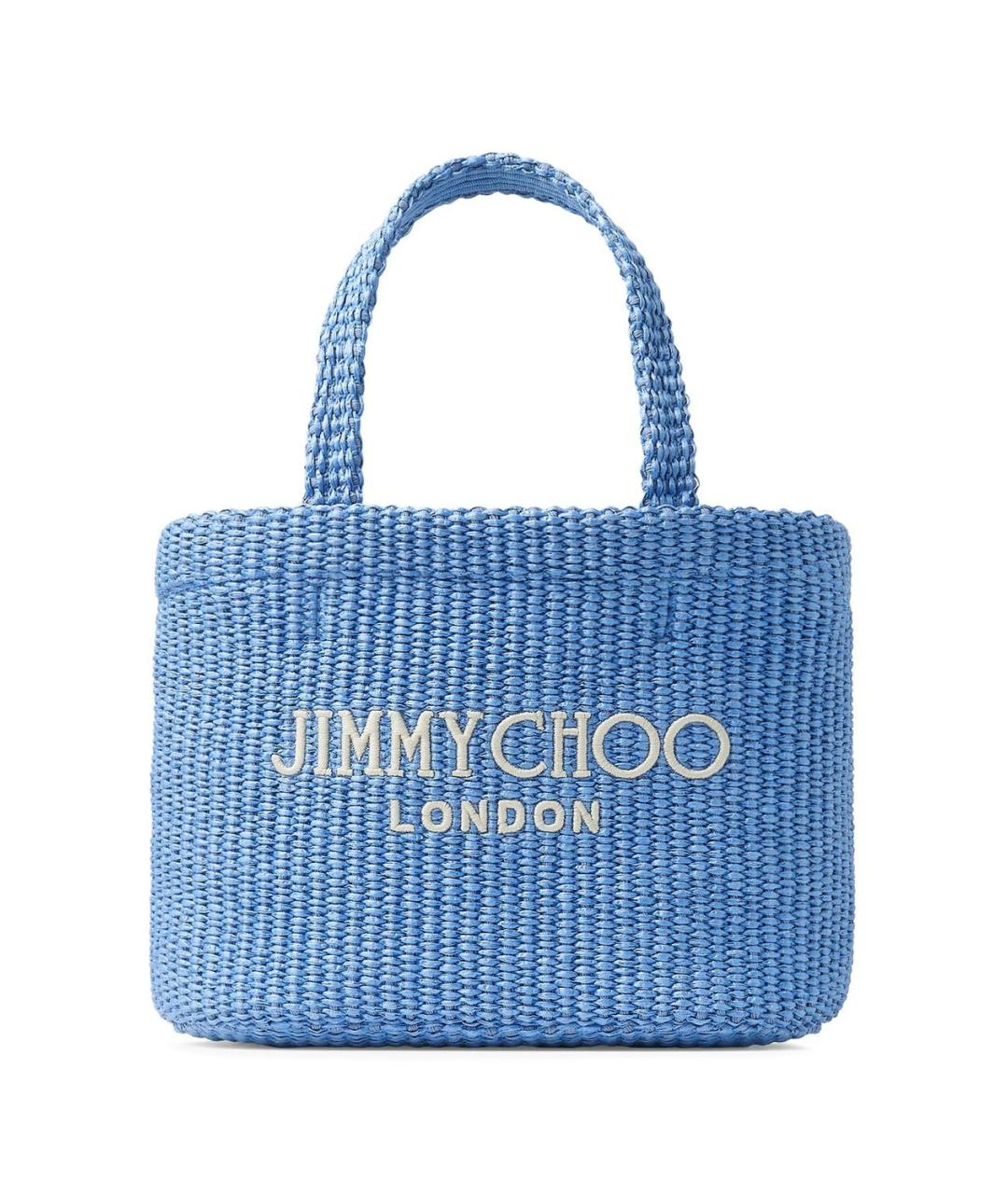 JIMMY CHOO Синяя сумка тоут, фото 1