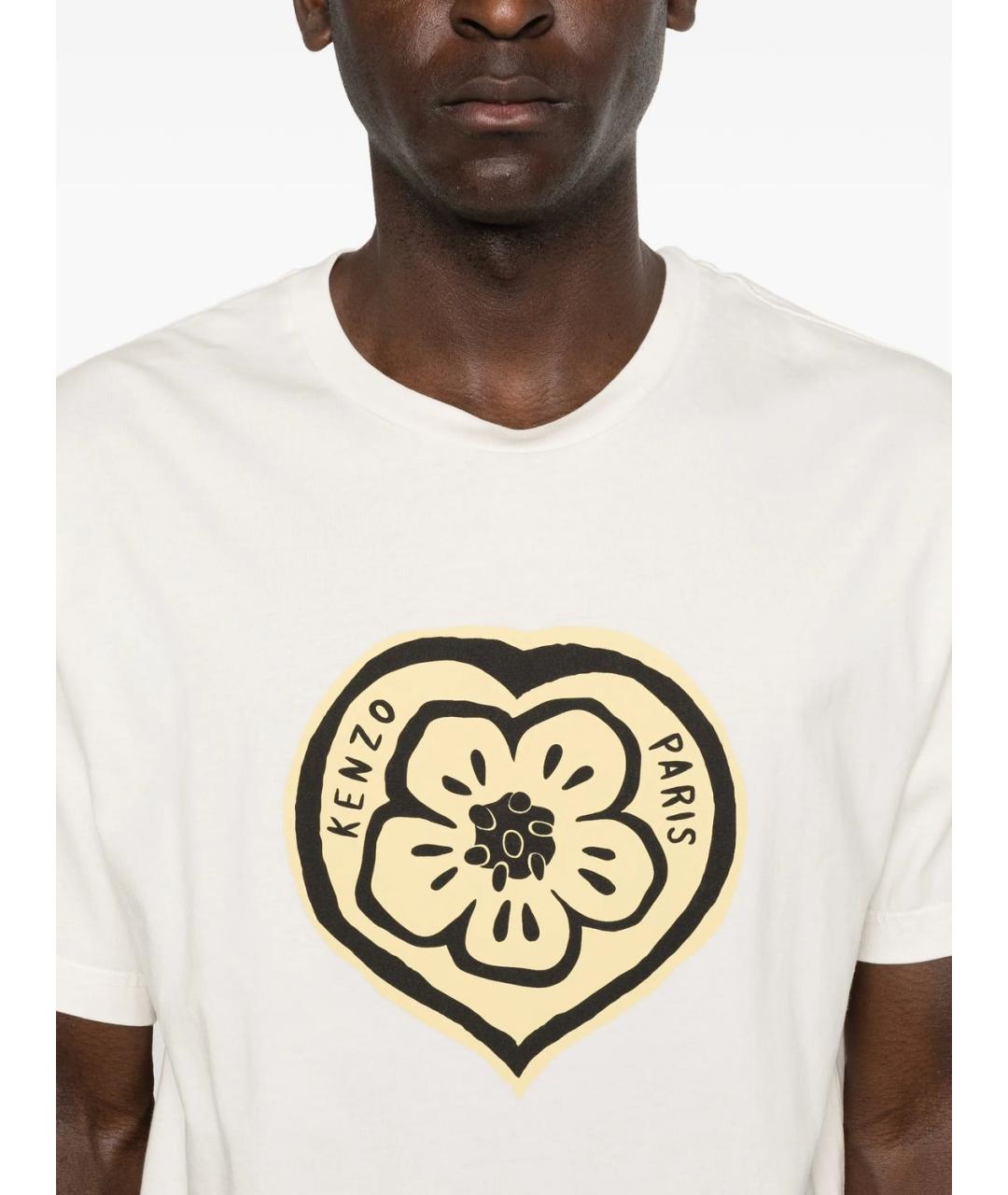 KENZO Хлопковая футболка, фото 4