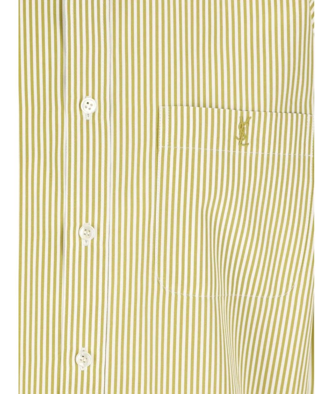 SAINT LAURENT Хлопковая рубашка, фото 3