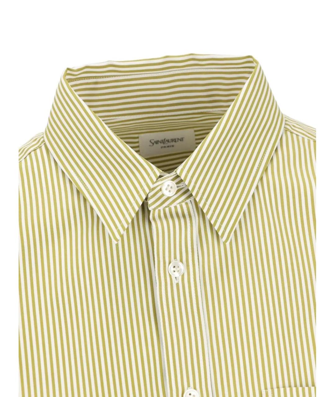 SAINT LAURENT Хлопковая рубашка, фото 4