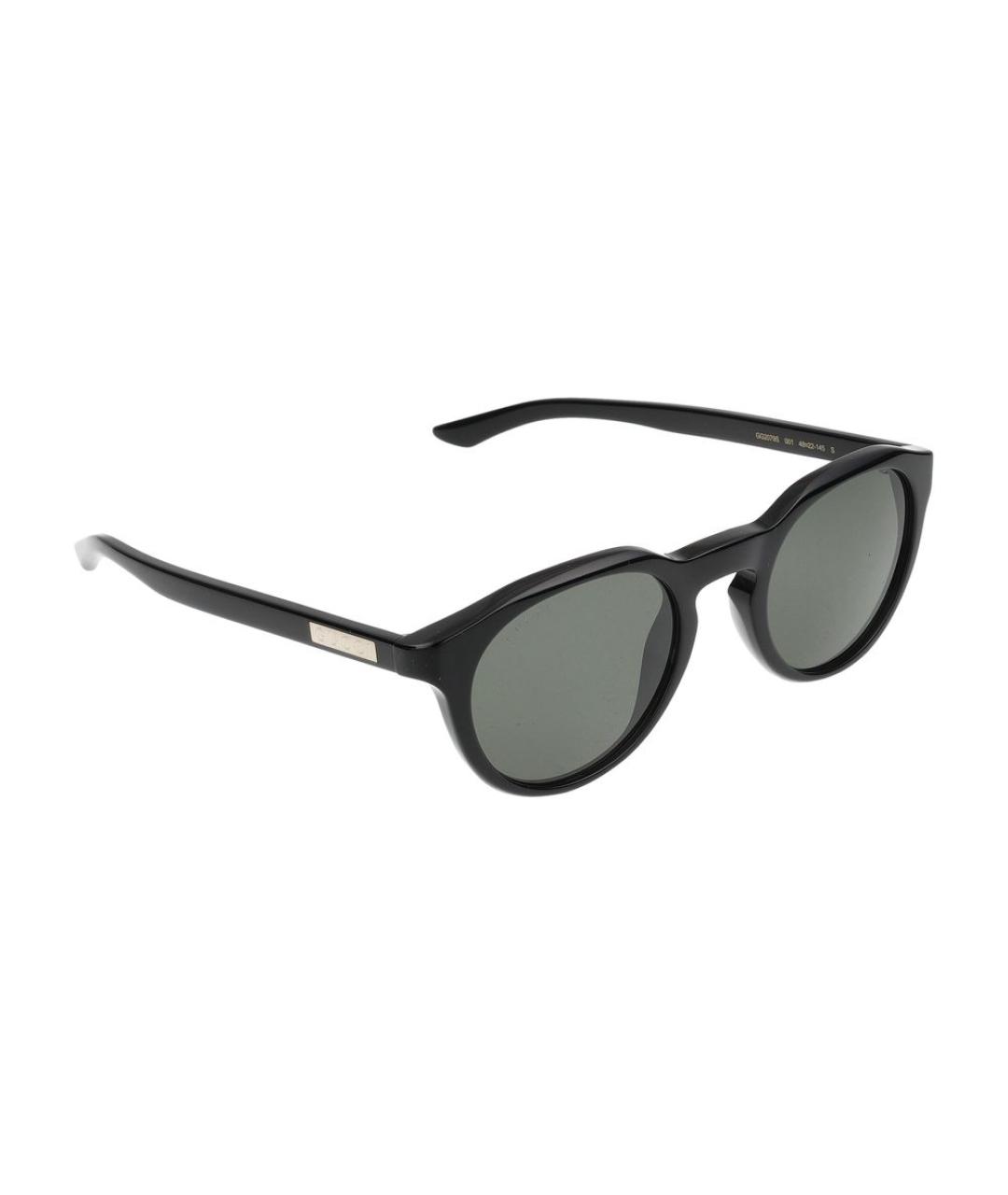 GUCCI Черные пластиковые солнцезащитные очки, фото 4