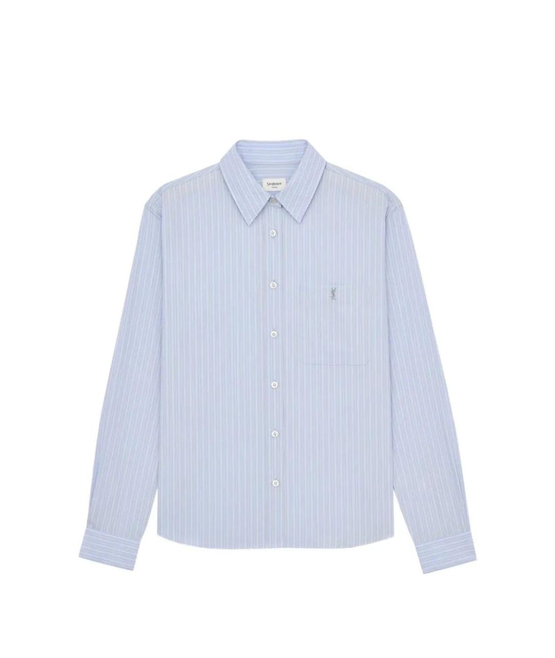 SAINT LAURENT Хлопковая рубашка, фото 1