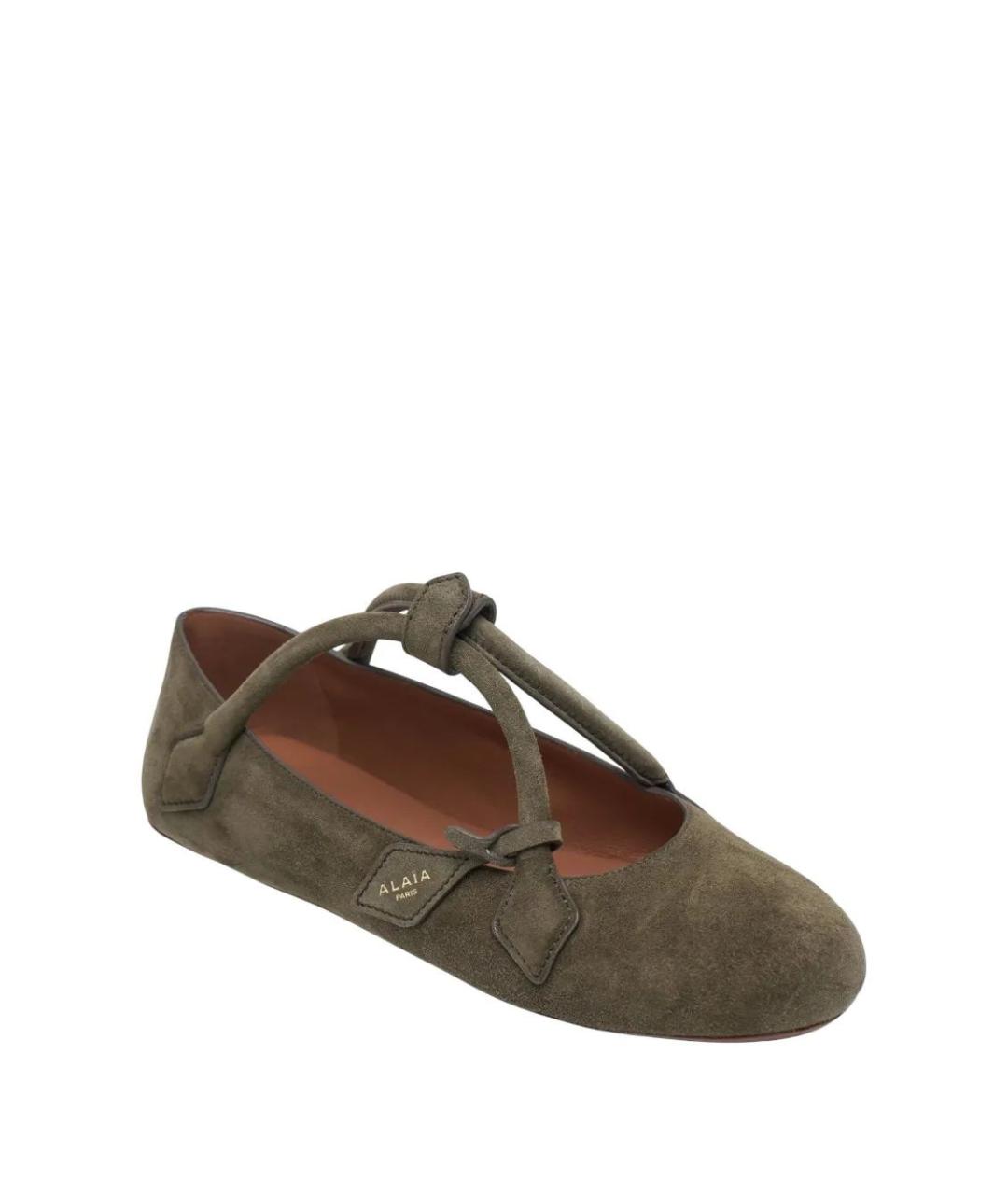 ALAIA Кожаные балетки, фото 2
