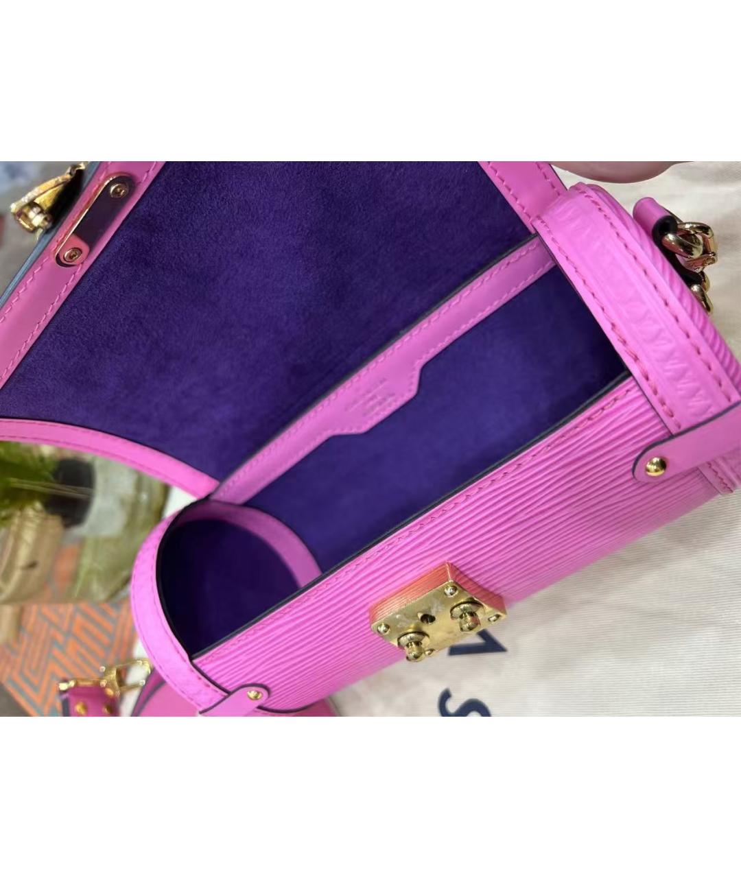 LOUIS VUITTON Розовая сумка через плечо, фото 7