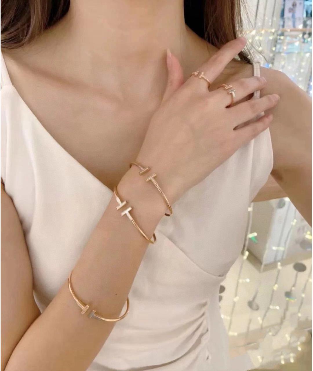 TIFFANY&CO Золотой браслет из розового золота, фото 2