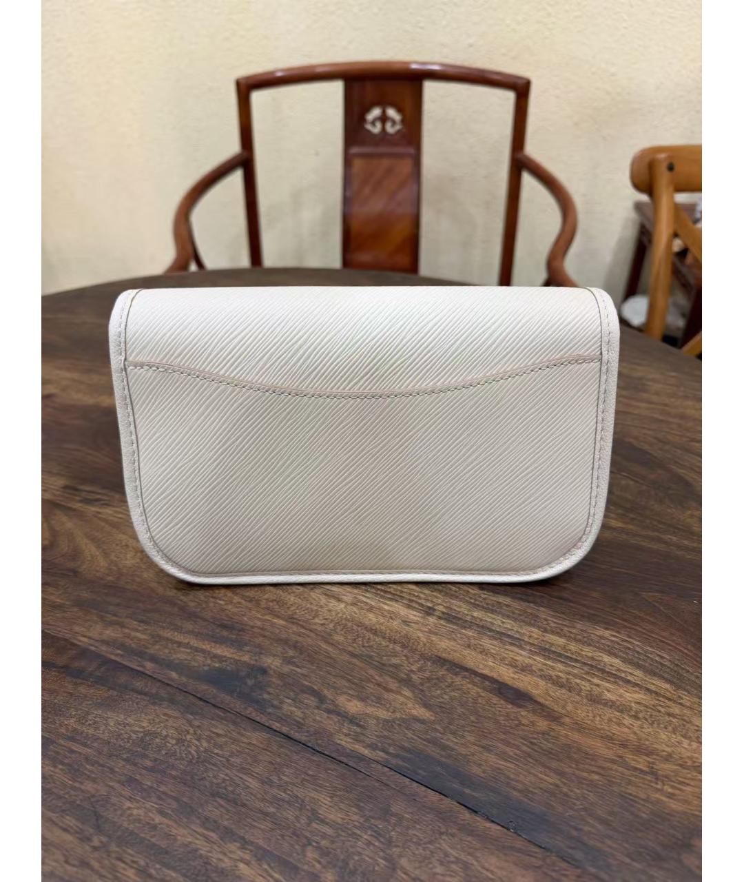 LOUIS VUITTON Белая сумка через плечо, фото 3