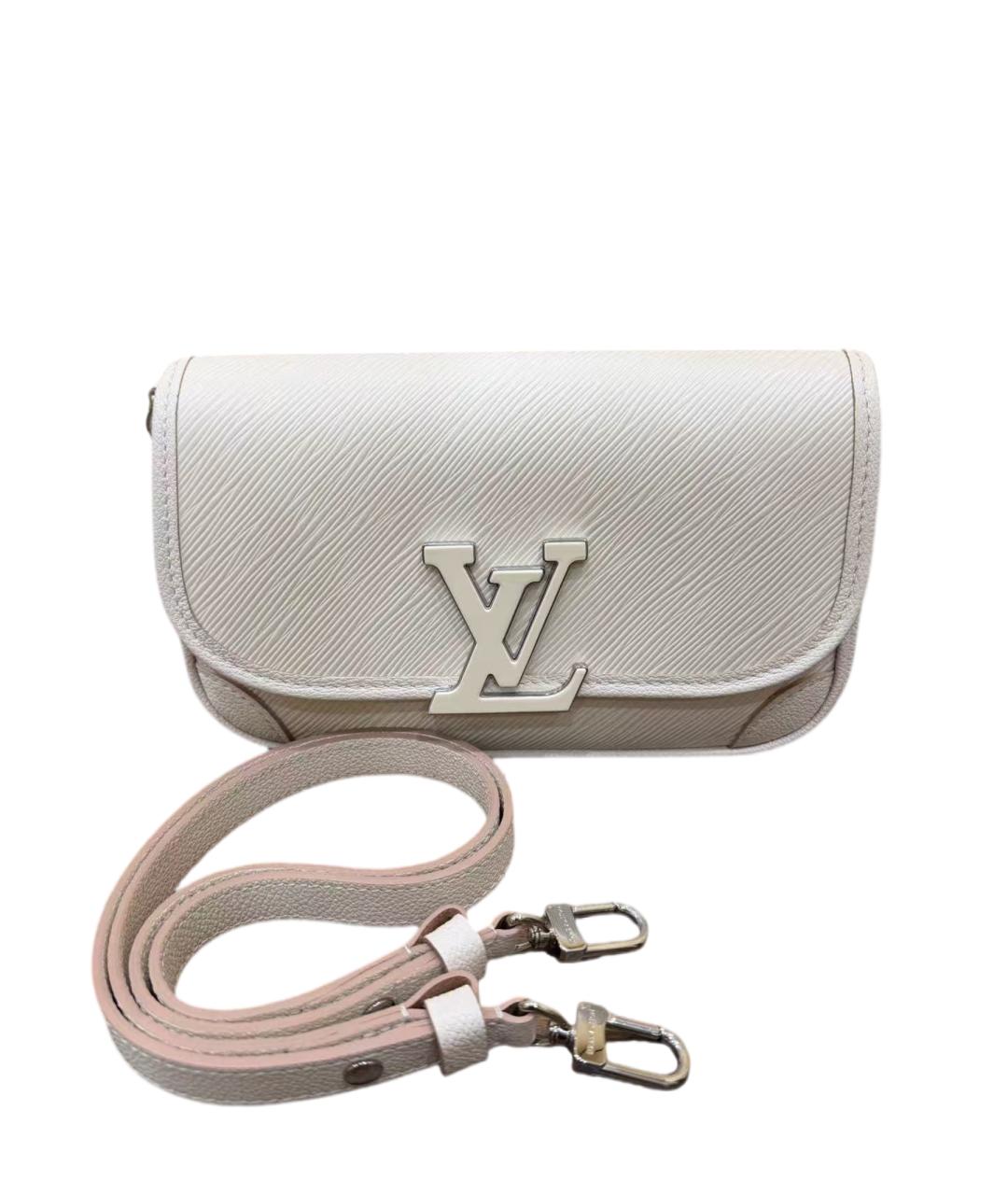 LOUIS VUITTON Белая сумка через плечо, фото 7