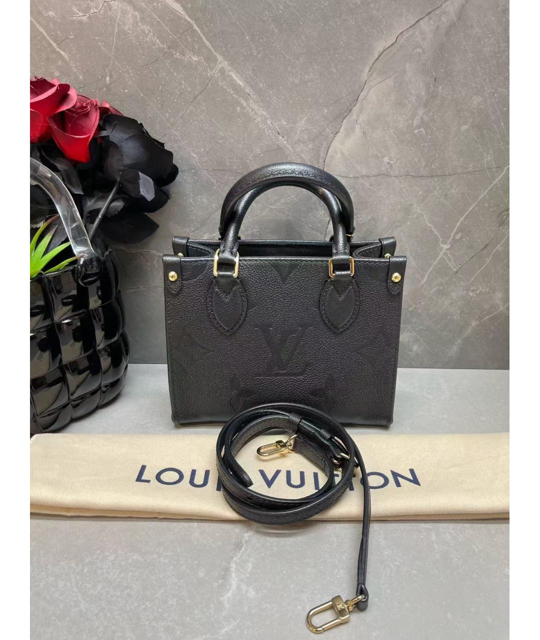 LOUIS VUITTON Черная сумка через плечо, фото 2