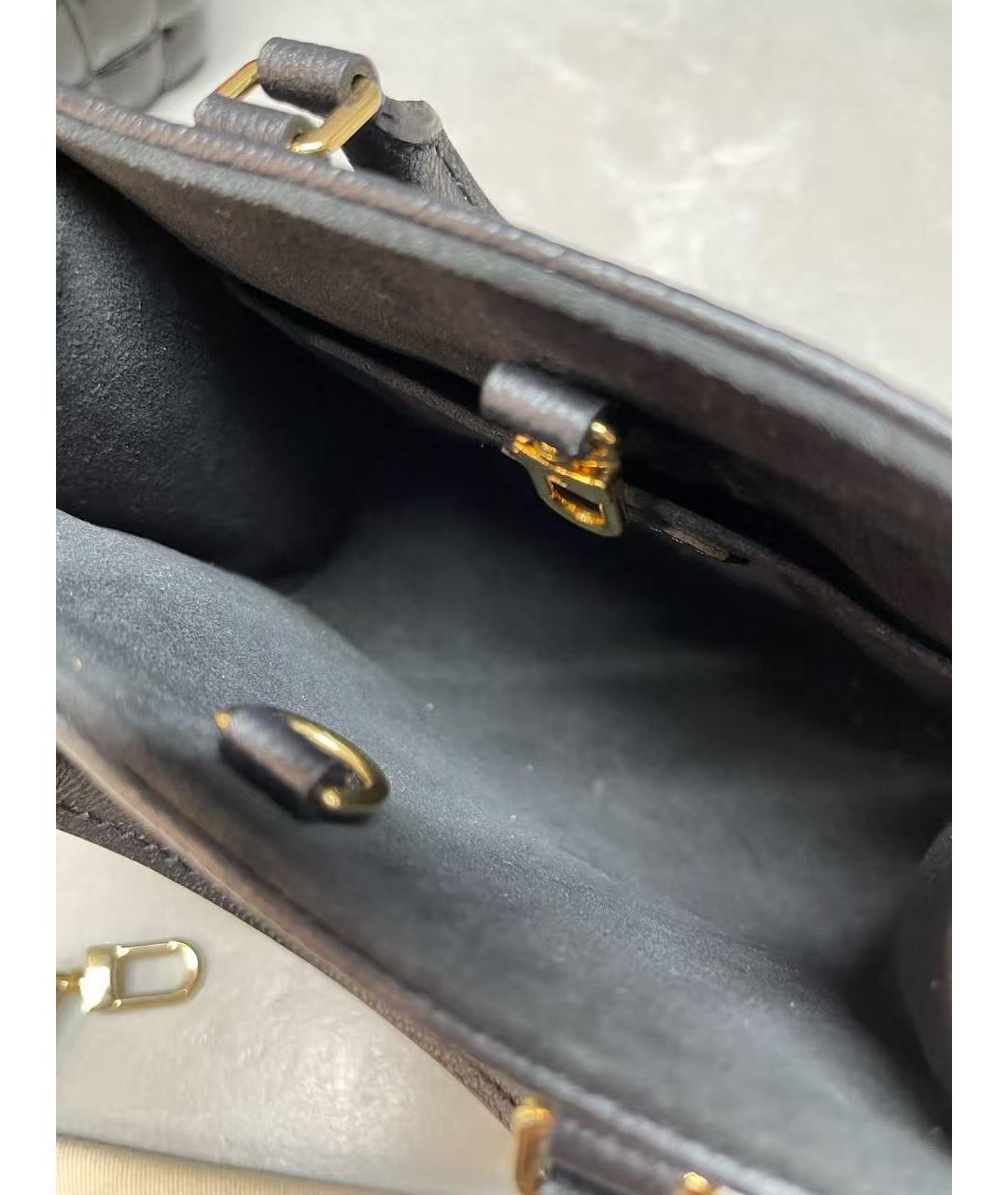 LOUIS VUITTON Черная сумка через плечо, фото 5