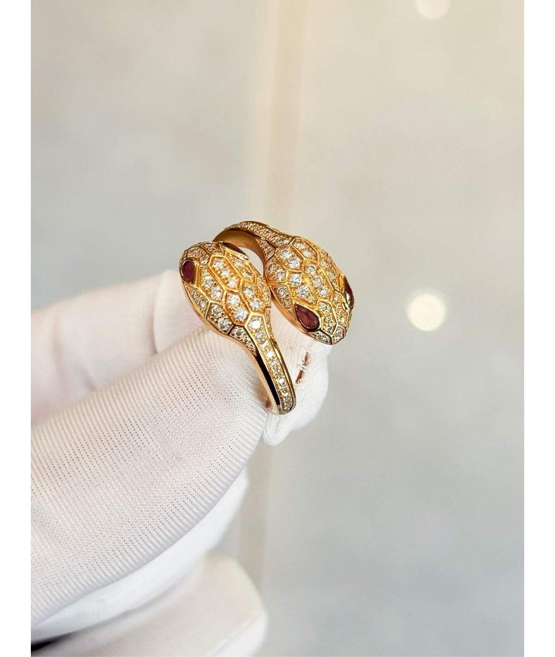 BVLGARI Золотое кольцо из розового золота, фото 5