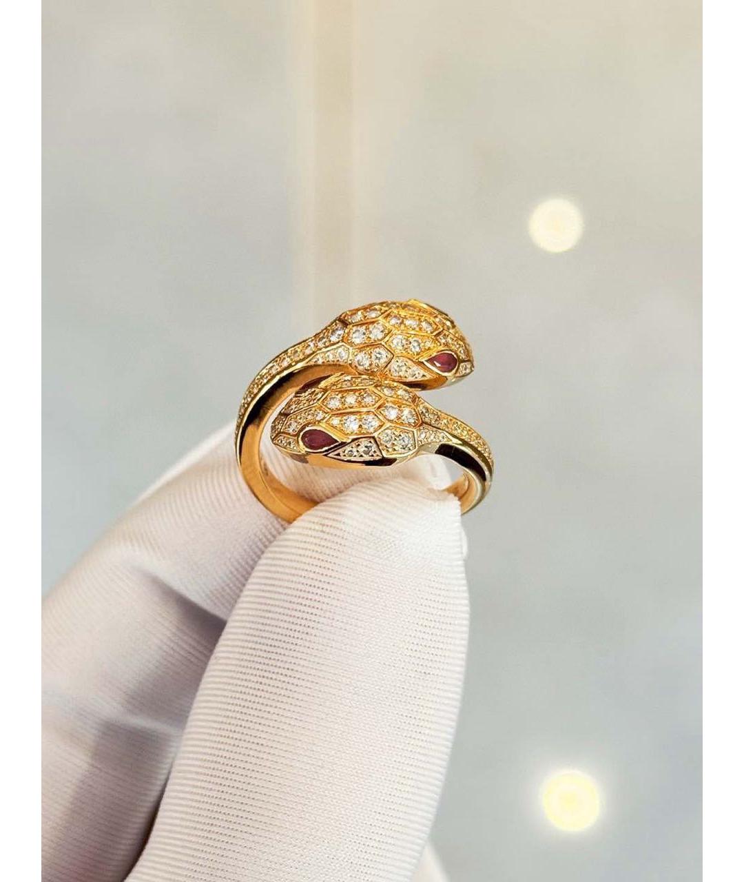 BVLGARI Золотое кольцо из розового золота, фото 6