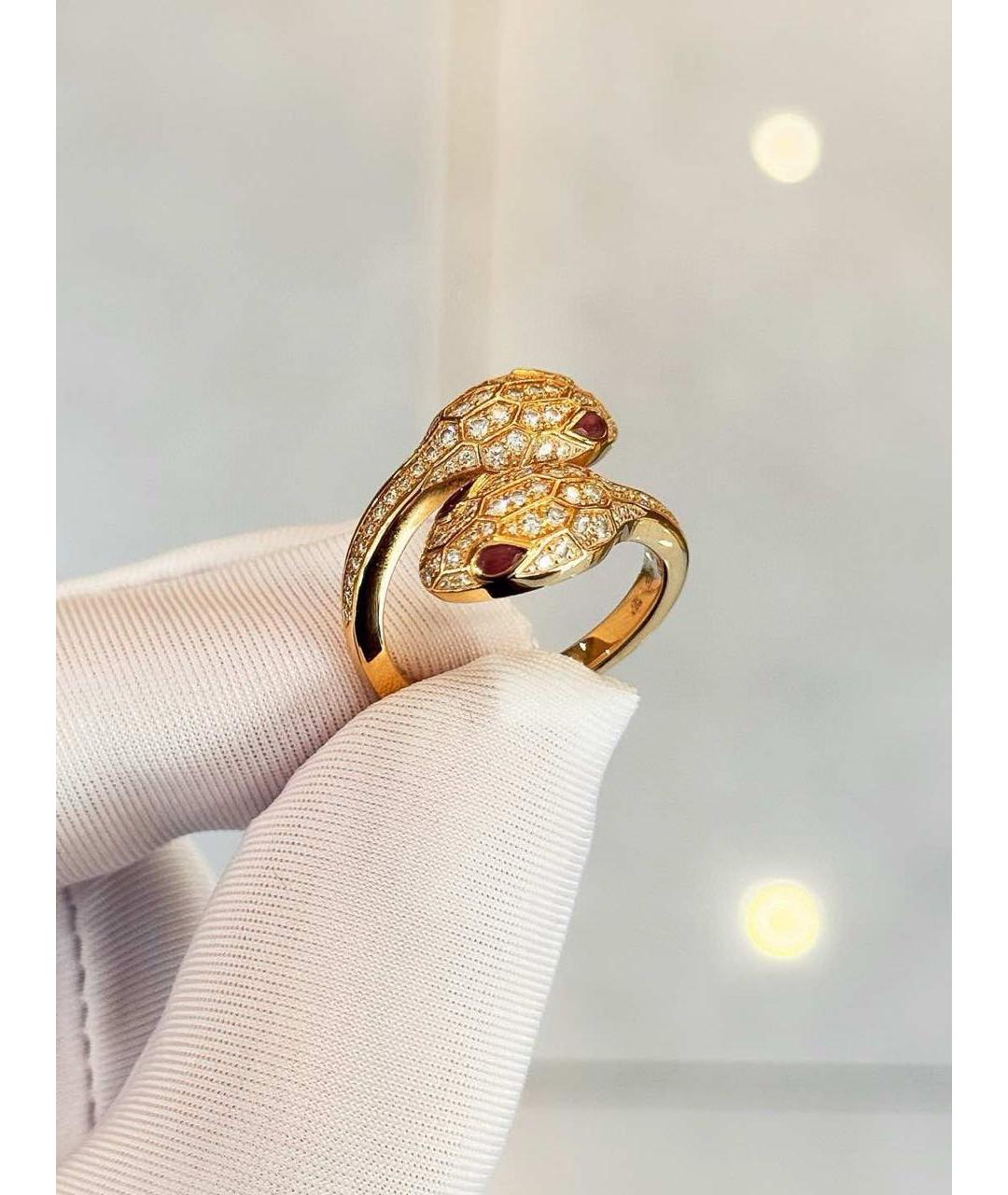 BVLGARI Золотое кольцо из розового золота, фото 4