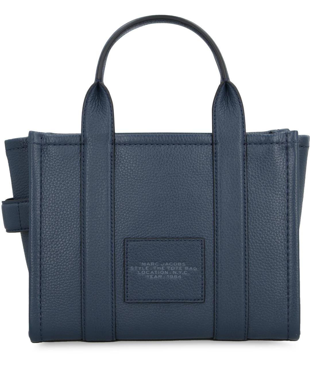 MARC JACOBS Синяя кожаная сумка через плечо, фото 4