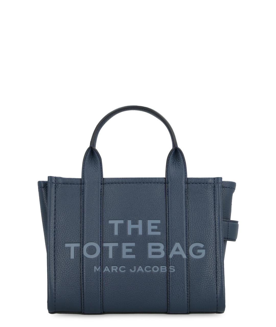 MARC JACOBS Синяя кожаная сумка через плечо, фото 1