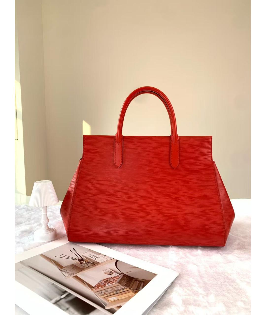 LOUIS VUITTON Красная сумка через плечо, фото 2