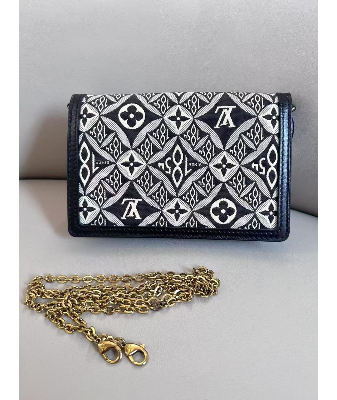 LOUIS VUITTON Черная сумка через плечо, фото 3