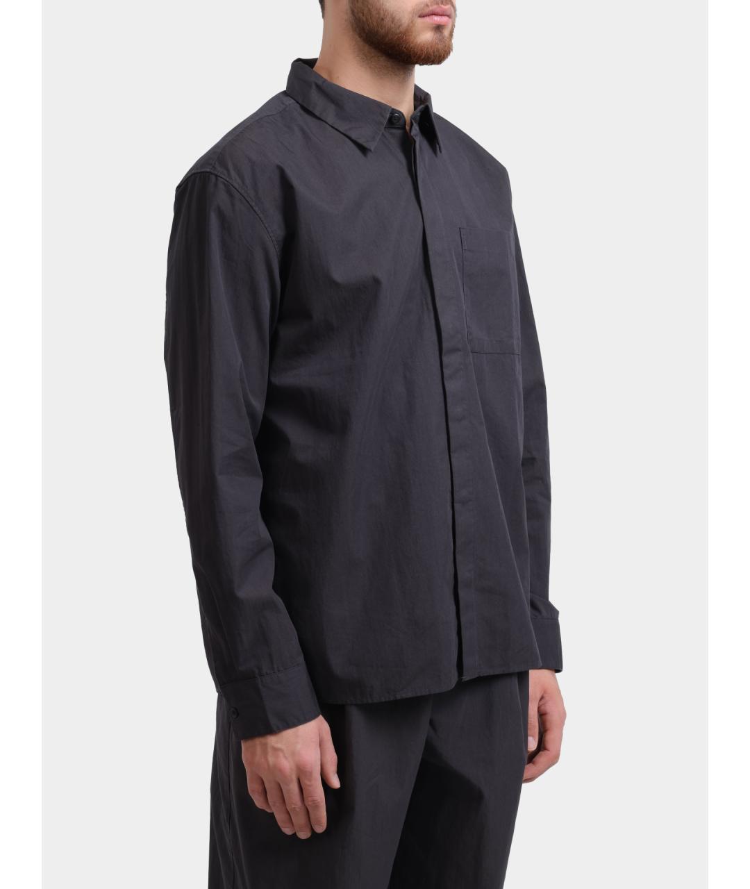 CALVIN KLEIN Темно-синяя кэжуал рубашка, фото 4