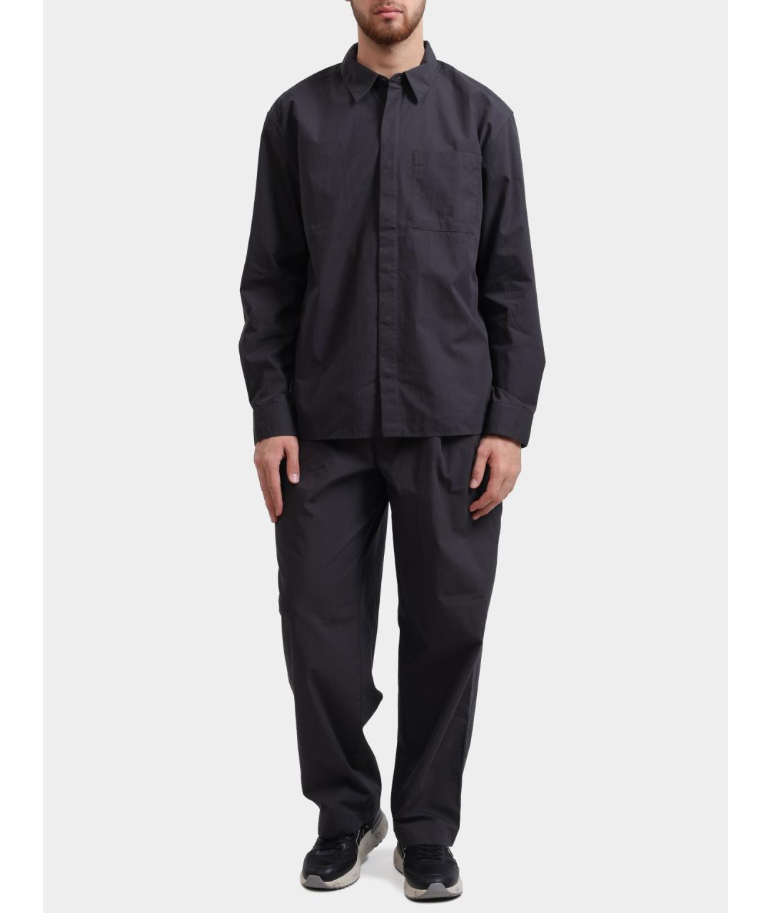 CALVIN KLEIN Темно-синяя кэжуал рубашка, фото 2