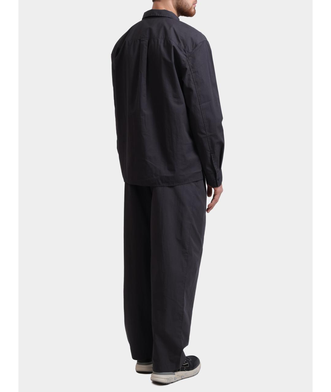 CALVIN KLEIN Темно-синяя кэжуал рубашка, фото 6