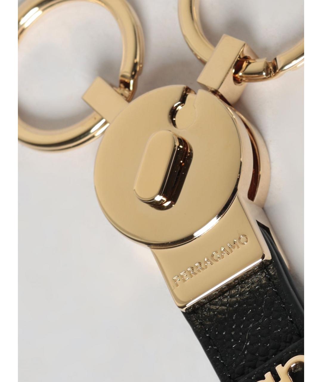 FERRAGAMO Черный брелок, фото 2