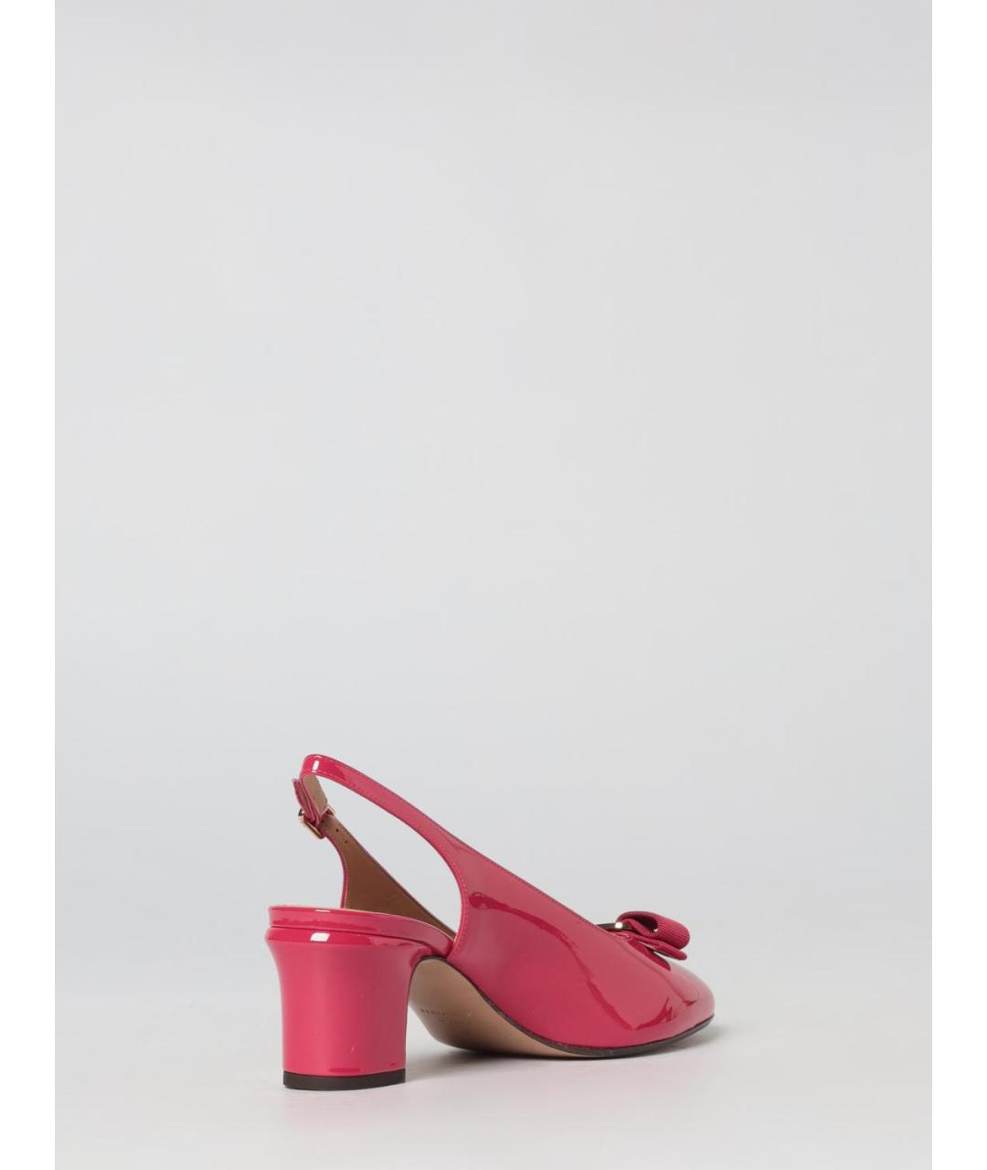 FERRAGAMO Фуксия туфли из лакированной кожи, фото 3