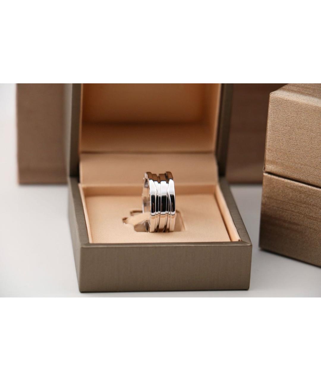 BVLGARI Серебряное кольцо из белого золота, фото 3