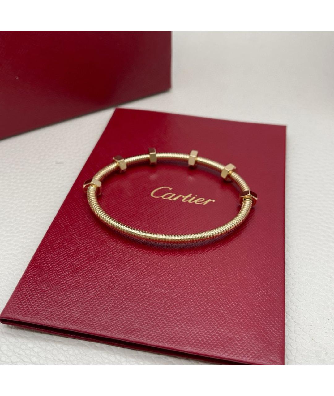 CARTIER Золотой браслет из желтого золота, фото 5