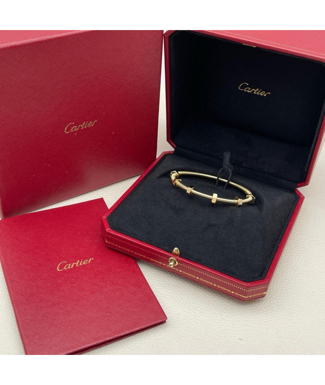 CARTIER Золотой браслет из желтого золота, фото 2