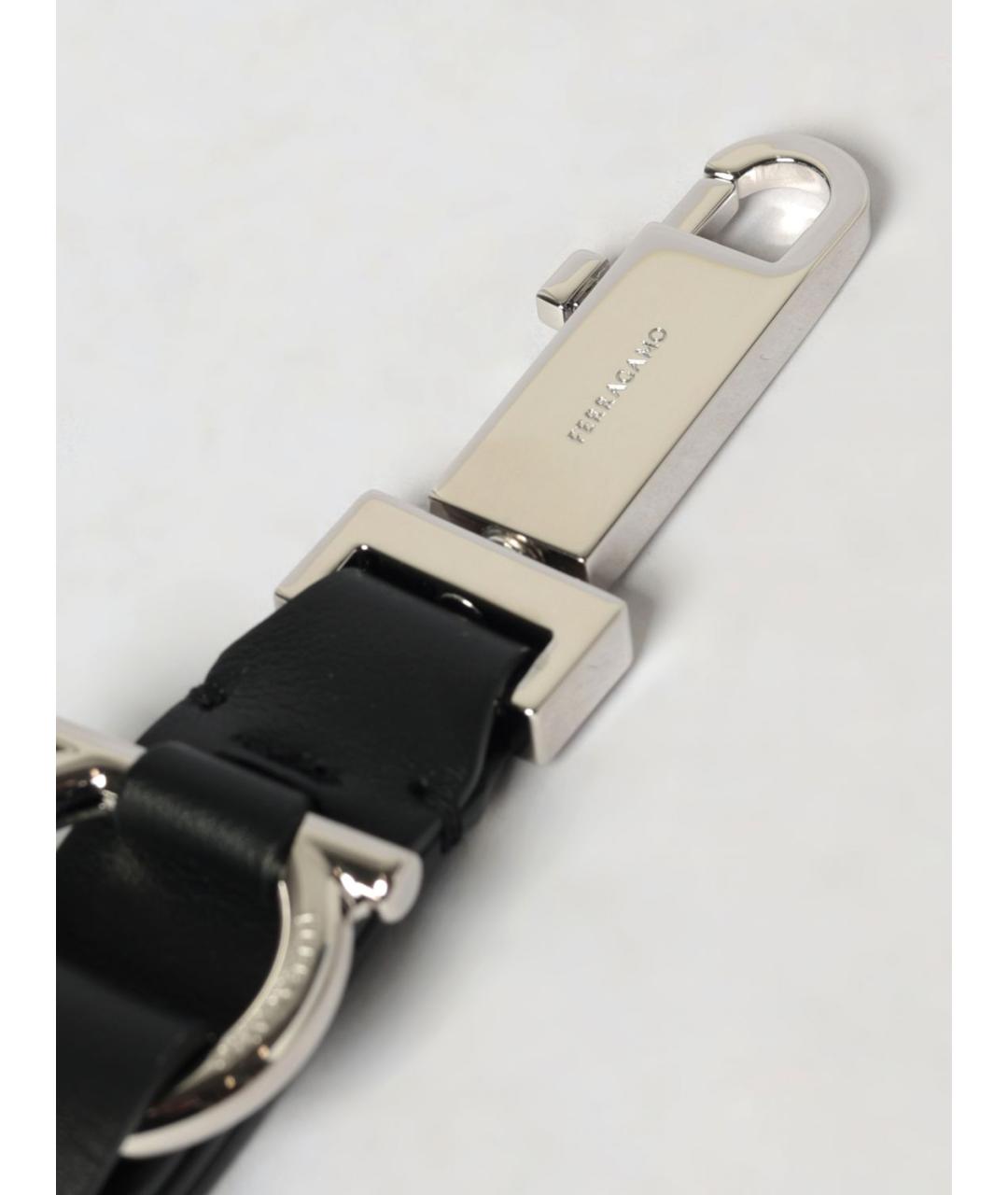 FERRAGAMO Черный брелок, фото 2