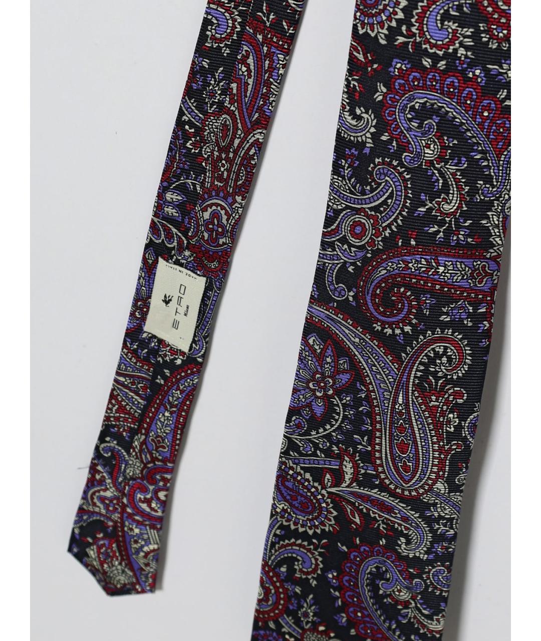 ETRO Синий шелковый галстук, фото 2