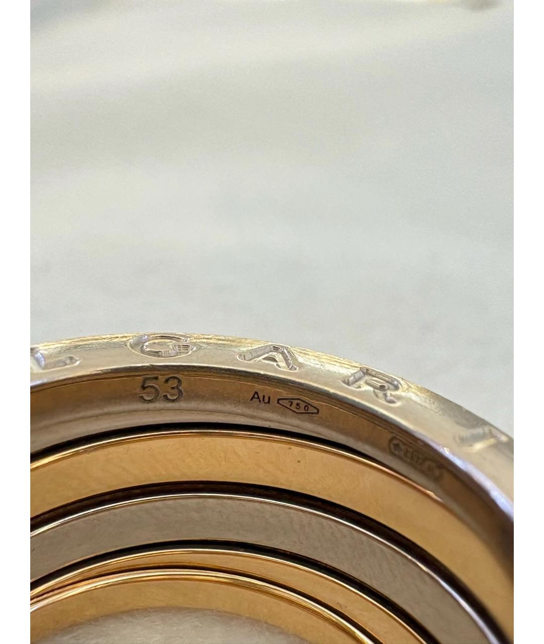 BVLGARI Золотое кольцо из белого золота, фото 5