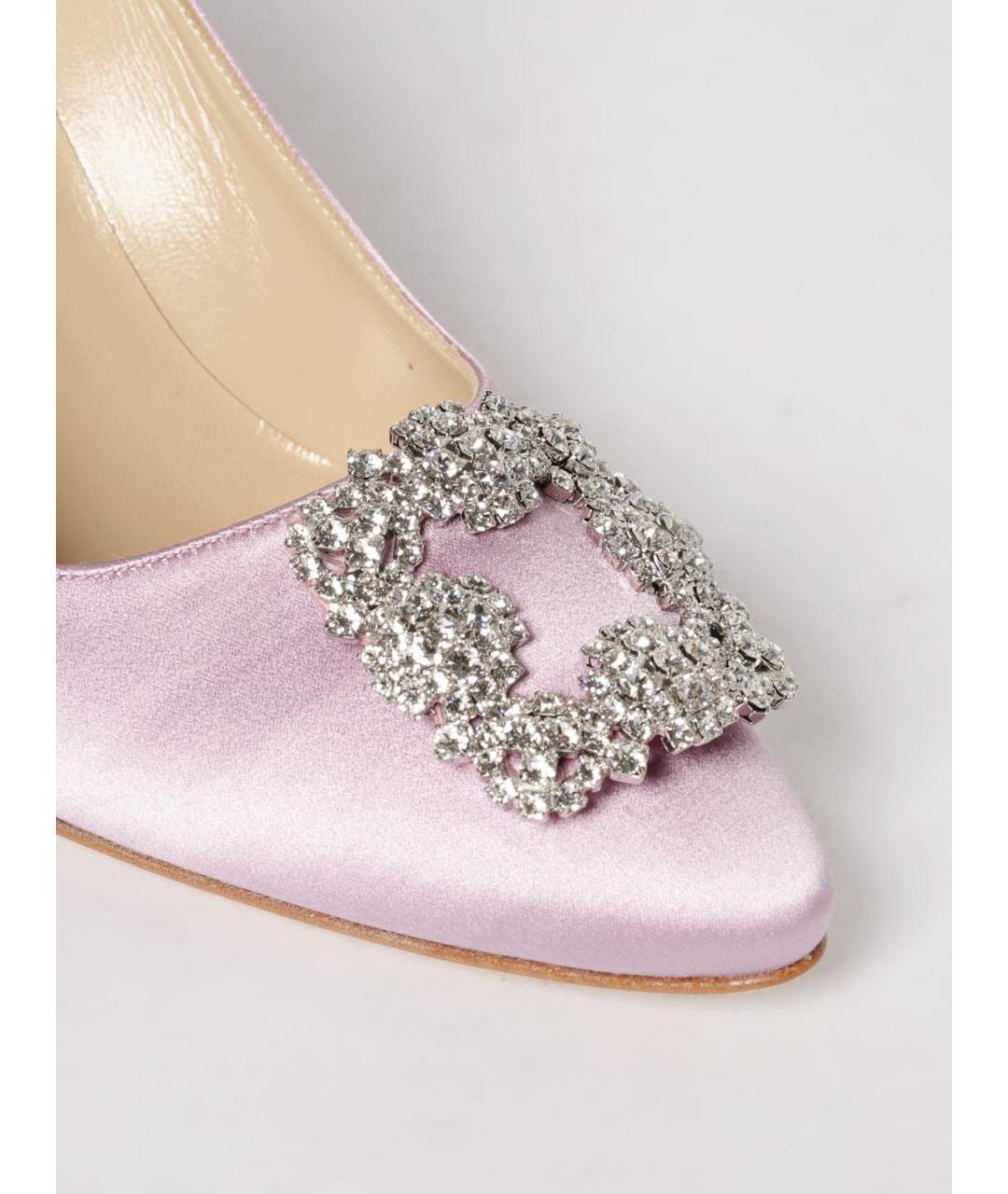 MANOLO BLAHNIK Текстильные туфли, фото 4