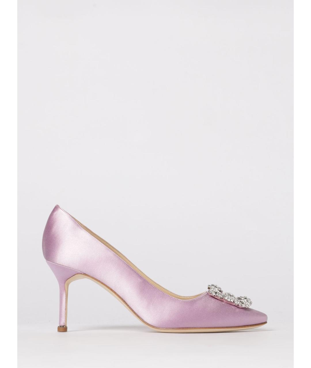 MANOLO BLAHNIK Текстильные туфли, фото 5