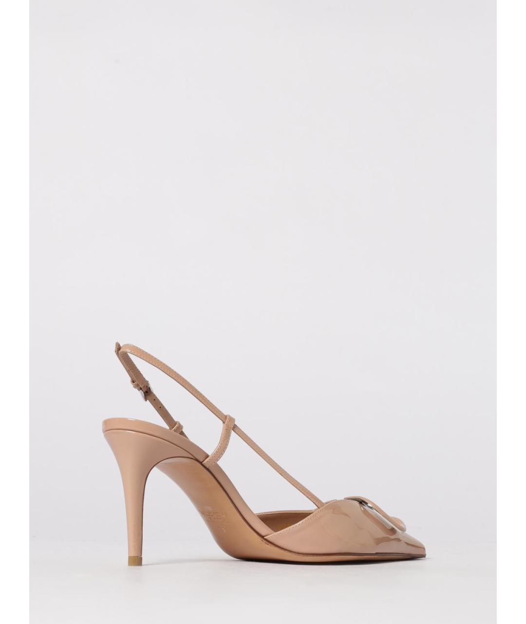 VALENTINO Розовые туфли из лакированной кожи, фото 3