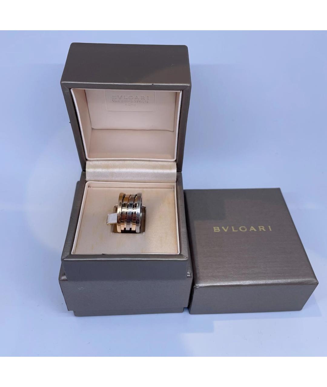 BVLGARI Золотое кольцо из белого золота, фото 4