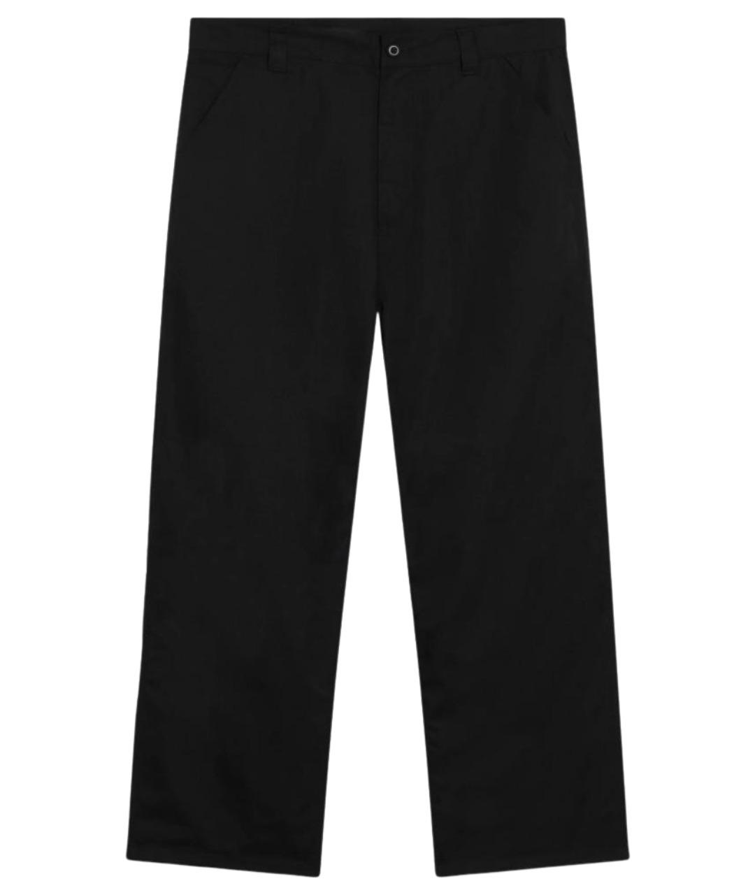CARHARTT WIP Черные полиэстеровые повседневные брюки, фото 1