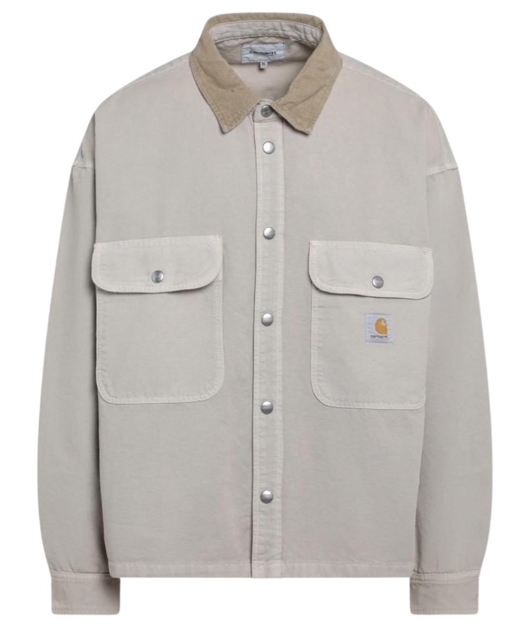 CARHARTT WIP Бежевая хлопковая куртка, фото 1